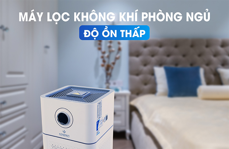 Máy Lọc Không Khí Trong Phòng Ngủ Độ Ồn Thấp Giá Tốt