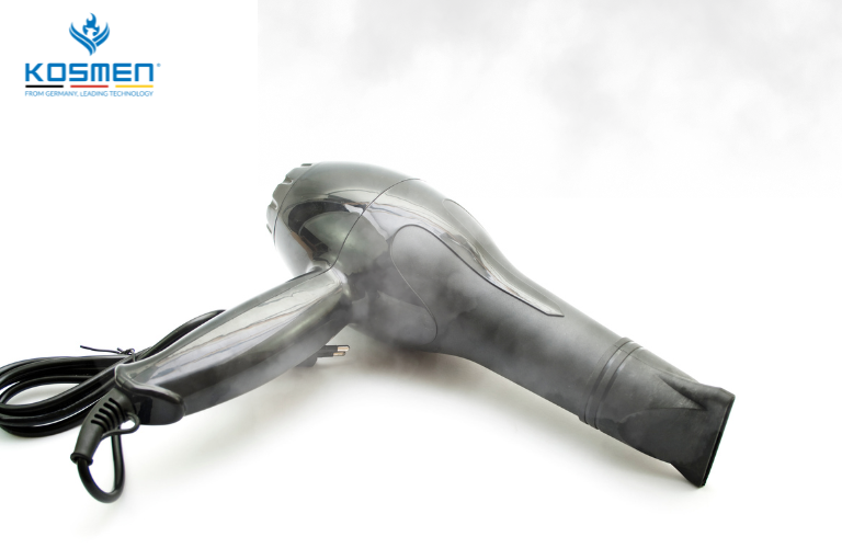 M&aacute;y sấy t&oacute;c c&oacute; thể bị ch&aacute;y, qu&aacute; tải nếu phải l&agrave;m việc qu&aacute; l&acirc;u