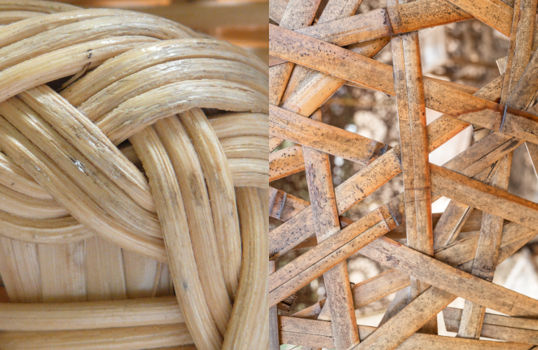 Sản phẩm m&acirc;y tre đan rất dễ bị mốc nếu kh&ocirc;ng được bảo quản đ&uacute;ng c&aacute;ch