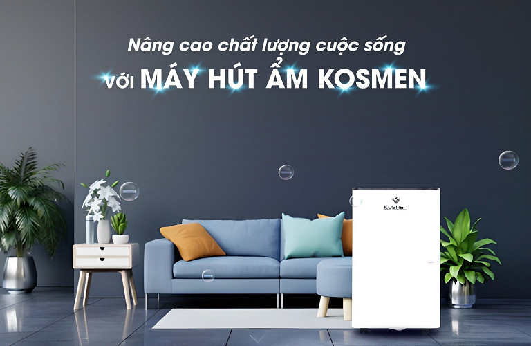 Nâng Cao Chất Lượng Cuộc Sống Với Máy Hút Ẩm Không Khí Kosmen