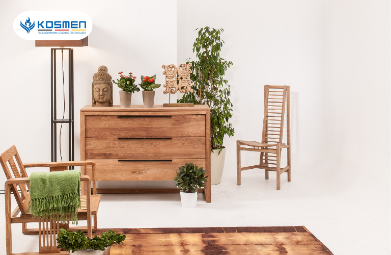 Nên để đồ gỗ ở nơi khô ráo thoáng mát