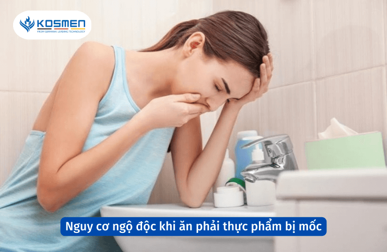 Nguy cơ ngộ độc khi ăn phải thực phẩm bị mốc và hư hỏng