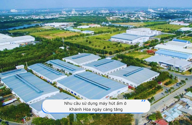 Doanh nghiệp ở Khánh Hòa đang rất quan tâm đến sản phẩm máy hút ẩm