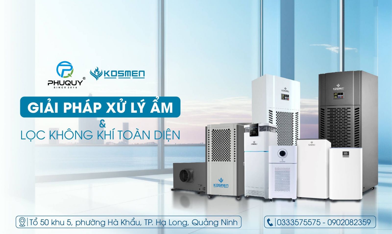  Kosmen - Thương hiệu chuy&ecirc;n cung cấp m&aacute;y h&uacute;t ẩm v&agrave; lọc kh&ocirc;ng kh&iacute; uy t&iacute;n