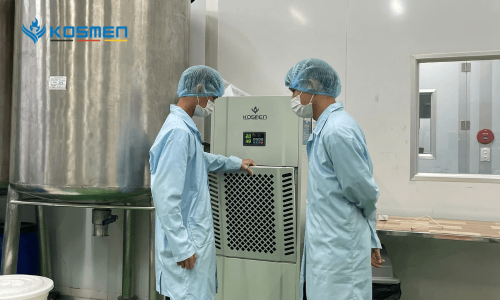 Tư vấn vận hành và nghiệm thu sau lắp đặt Máy hút ẩm Kosmen KM-180S