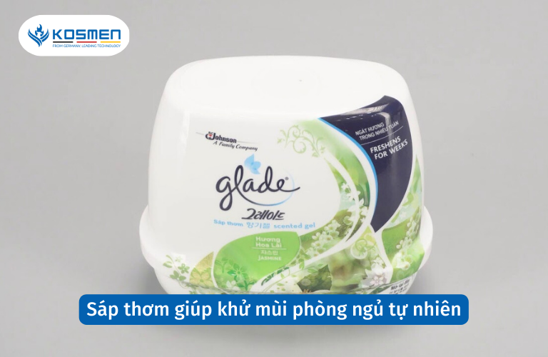 Sáp thơm giúp khử mùi phòng ngủ tự nhiên
