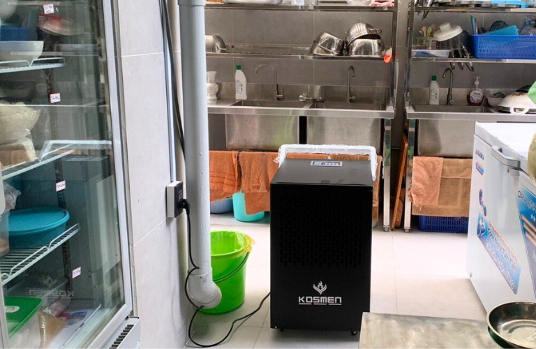 Kiểm soát ẩm bếp ăn tại nhà hàng Linh's Kitchen - Ăn Ngon Quận 7