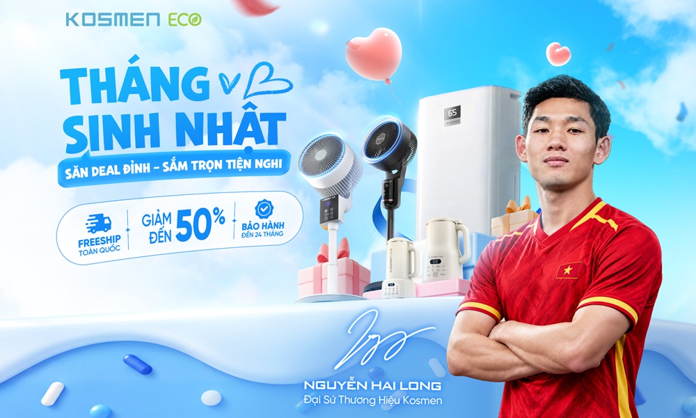 [Kosmen Eco] Tháng Sinh Nhật - Săn Deal Đỉnh, Sắm Trọn Tiện Nghi
