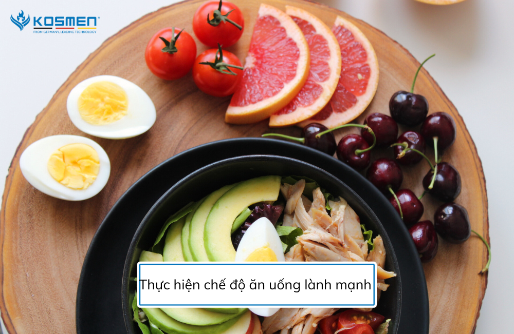 Duy trì chế độ ăn uống lành mạnh khi trời nồm ẩm