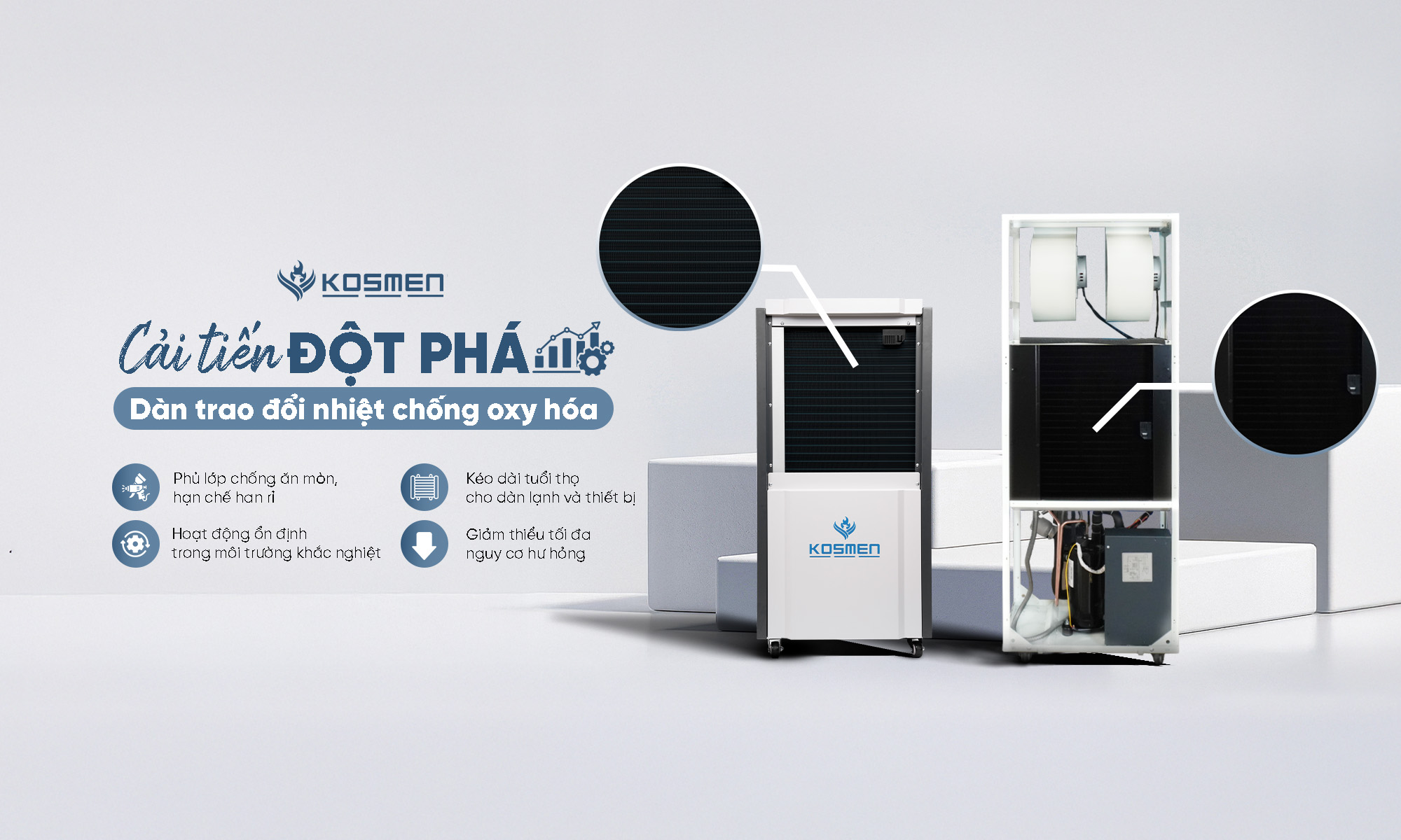 Kosmen Tiên Phong Công Nghệ: Nâng Cấp Chống Ăn Mòn Vượt Trội