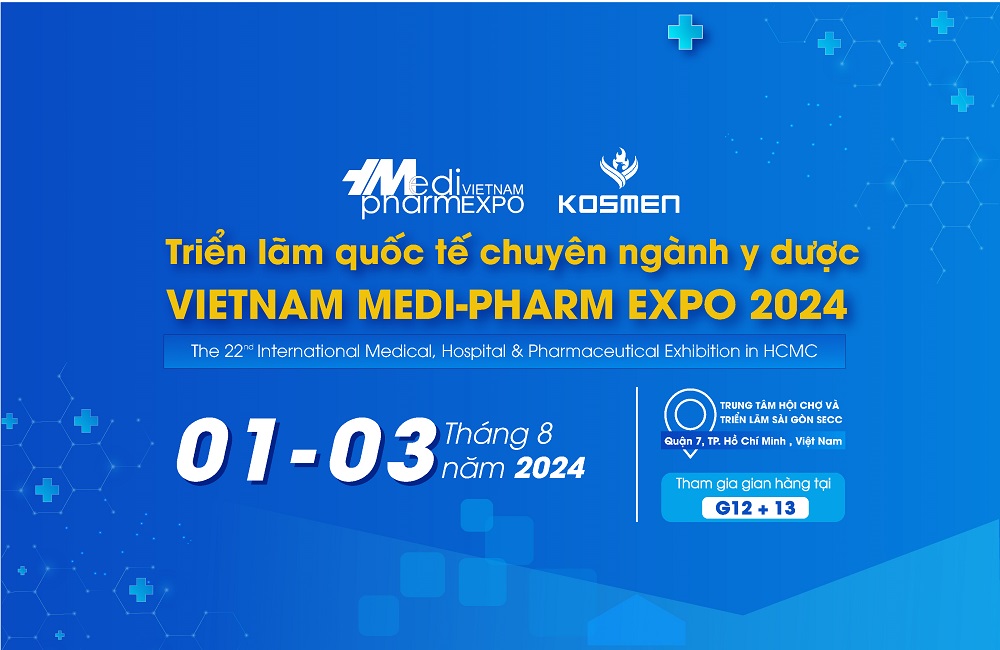 Kosmen Tham Dự Triển Lãm VIETNAM MEDI-PHARM EXPO 22 Tại TPHCM