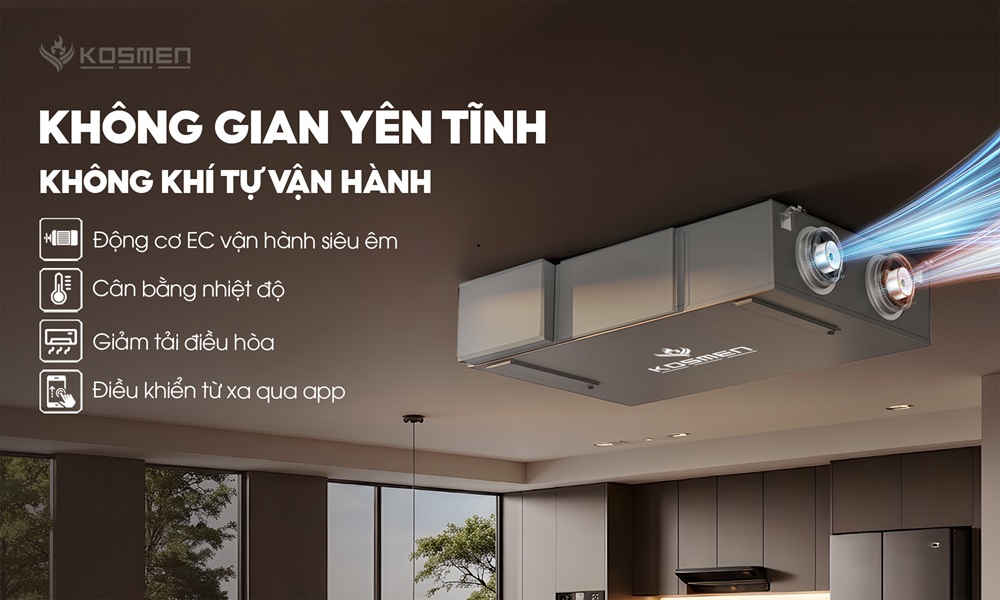  Tối ưu hiệu suất hoạt động và kéo dài tuổi thọ thiết bị, đảm bảo khả năng vận hành bền bỉ hơn với  Kosmen KM-A300 Pro 