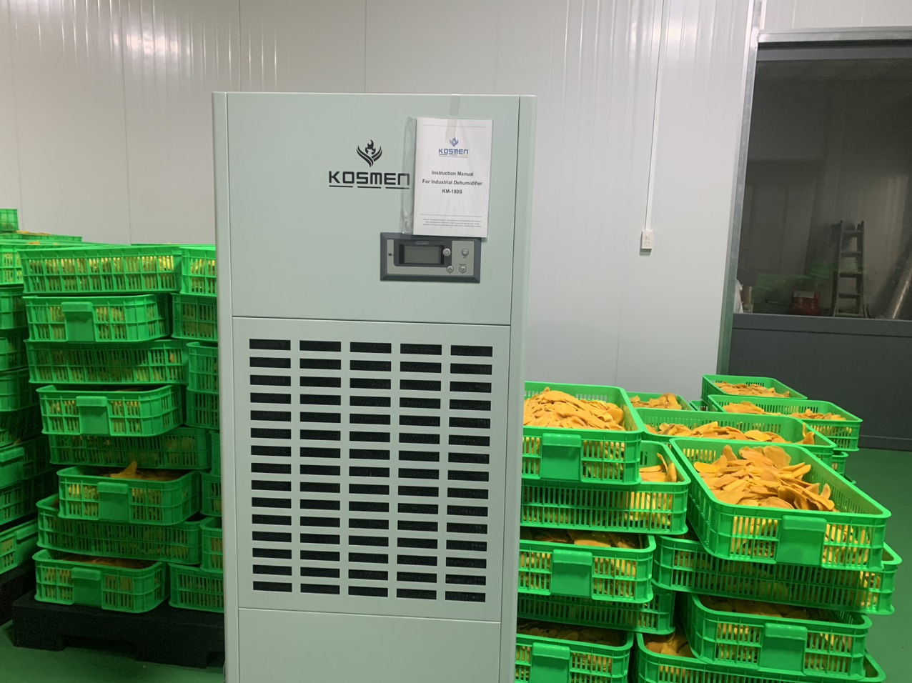 Ứng dụng máy hút ẩm Kosmen KM-180S sấy nông sản tại công ty Minh Phương - Đồng Tháp