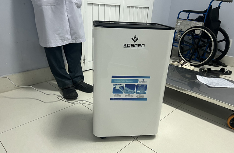 Ứng dụng máy hút ẩm Kosmen tại Bệnh viện huyện Bình Chánh