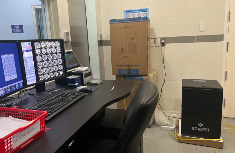 M&aacute;y h&uacute;t ẩm c&ocirc;ng nghiệp Kosmen được sử dụng trong lĩnh vực y tế