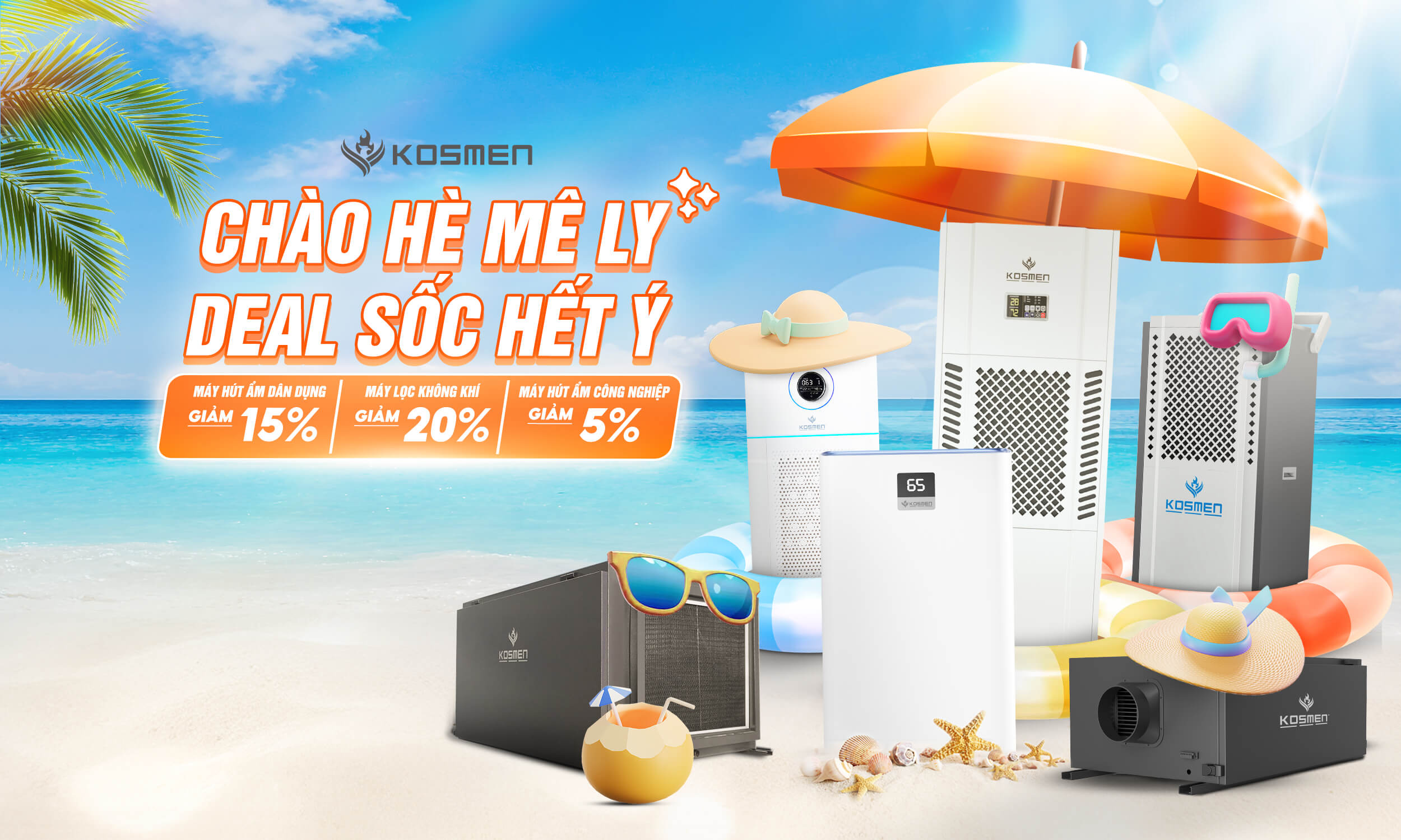 Tháng 6: Săn Ưu Đãi Khủng Trên Sàn TMĐT Chính Hãng Kosmen