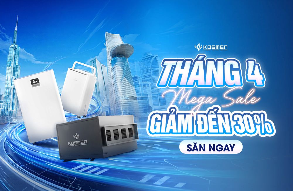 Kosmen giảm gi&aacute; đến 30% trong c&aacute;c ng&agrave;y v&agrave;ng si&ecirc;u sale 