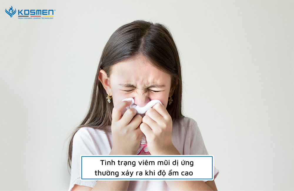 Triệu chứng phổ biến của viêm mũi dị ứng là chảy nước mũi