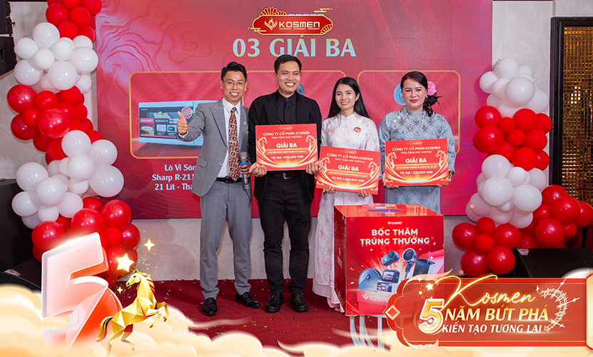 Giải Ba Chương trình bốc thăm trúng thưởng